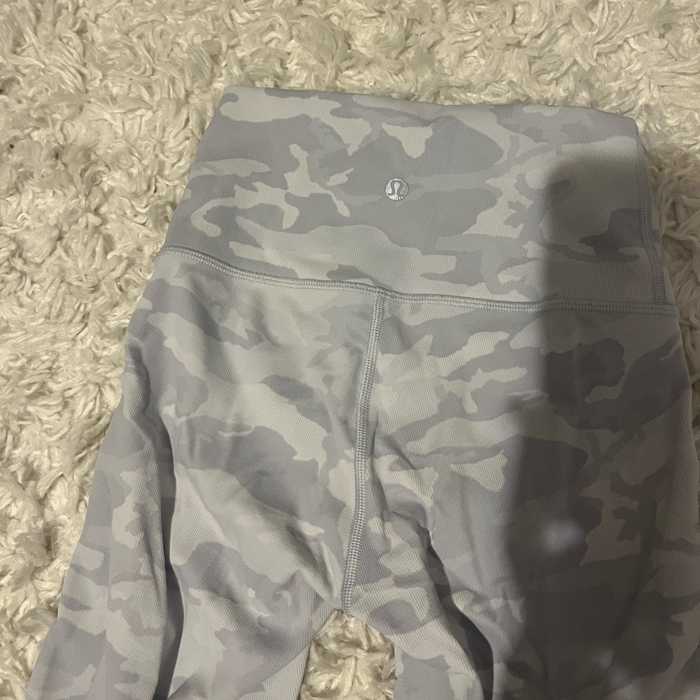 Lululemon Camo Biker shorts